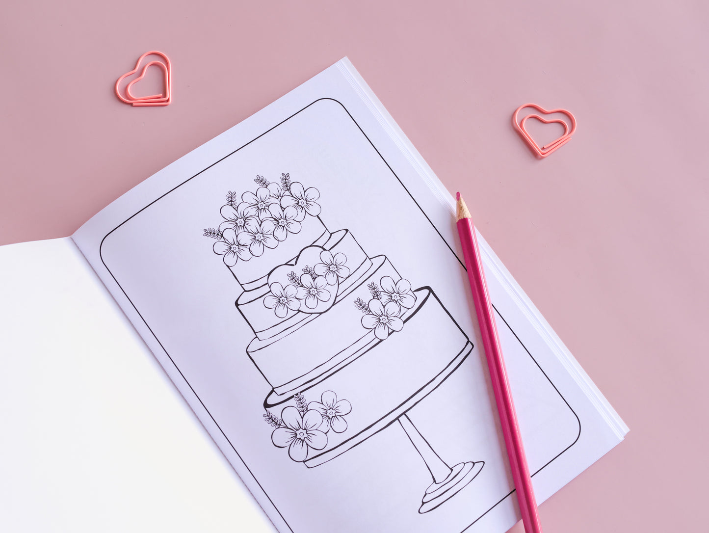 Wedding colouring & Activity book