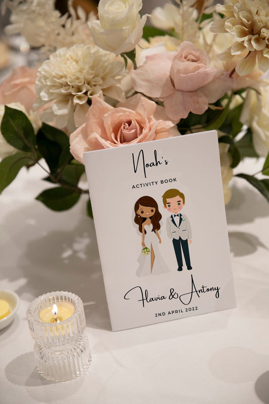 Wedding colouring book